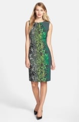 T Tahari Lucille Print Sheath at Nordstrom