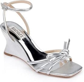 Badgley Mischka Women's Luciana Wedge Sandal at Amazon