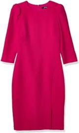 Badgley Mischka Women39s 34 Sleeve Dress at  Womens Clothing store at Amazon