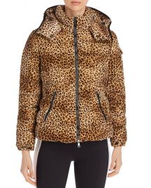 Bady Leopard-Print Down Coat at Bloomingdales