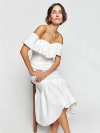 Baela Linen Dress at Reformation