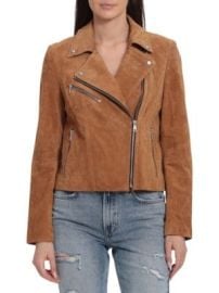 Bagatelle Suede Biker Jacket on SALE at Saks Off 5th