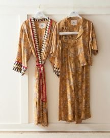 Bagheera - Satin Wildest Dreams amp Robe Set - Tobacco curated on LTK at Print Fresh