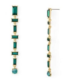 Baguette Linear Drop Earrings  at Bloomingdales