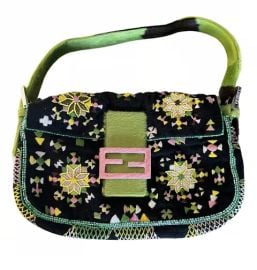 Baguette pony-style calfskin handbag Fendi Multicolour in Pony-style calfskin - 23156892 at Vestaire Collective