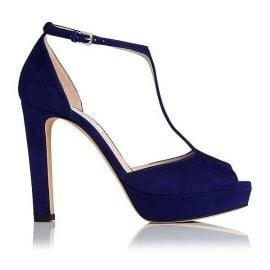 Baileigh Ultra Violet Suede Sandals by L.K. Bennett at LK Bennett