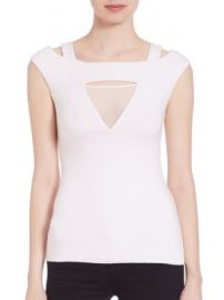 Bailey 44 - Contour Mesh Insert Top at Saks Fifth Avenue