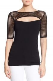 Bailey 44  Northern Circuit  Mesh Cutout Top at Nordstrom