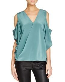 Bailey 44 Azalea Silk Cold Shoulder Top at Bloomingdales