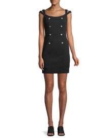 Bailey 44 Commissar Ponte-Knit Sleeveless Mini Dress at Neiman Marcus