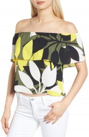 Bailey 44 Cueva Cuba Floral Print Top at Nordstrom