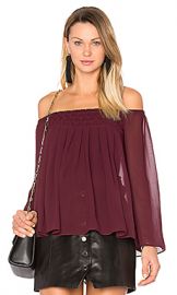 Bailey 44 Helena Top in Berry from Revolve com at Revolve