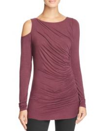 Bailey 44 Savy Cold Shoulder Top in Plum at Bloomingdales