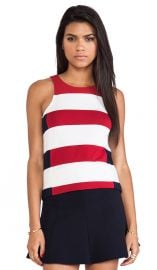 Bailey 44 Split-T Top in Red  REVOLVE at Revolve