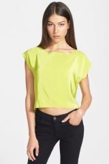 Bailey 44 Third Rail Silk Front Crop Top at Nordstrom Rack