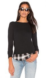 Bailey 44 Tour de Force Top in Black  amp  Black from Revolve com at Revolve