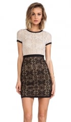 Bailey 44 Yvette Dress in Beige and Black  REVOLVE at Revolve