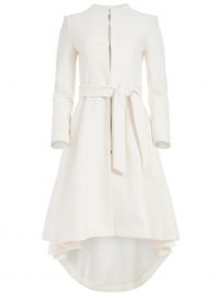 Bain Belted High Neck Coat by Alice + Olivia at Alice and Olivia