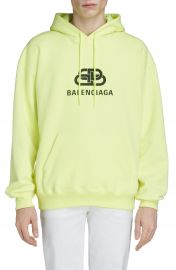 Balenciaga BB Logo Hooded Sweatshirt   Nordstrom at Nordstrom