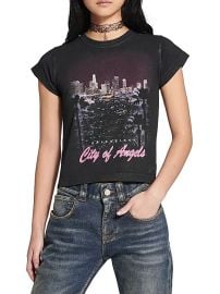 Balenciaga City Of Angels Shrunk T Shirt at Saks Fifth Avenue