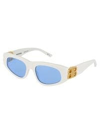 Balenciaga Eyewear Cat Eye Frame Sunglasses at Cettire