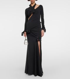 Balenciaga Knot cutout gown at Mytheresa