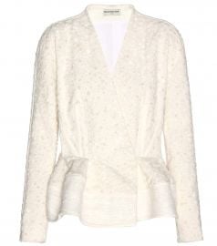 Balenciaga Peplum Jacket at Mytheresa