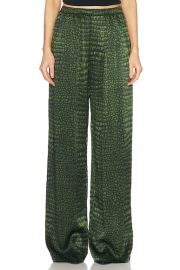 Balenciaga Pyjama Pant in Green FWRD at FWRD