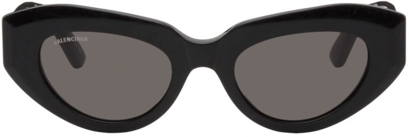 Balenciaga Rive Gauche Cat Eye Sunglasses at Ssense