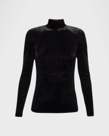 Balenciaga Round Shoulder Turtleneck at Neiman Marcus