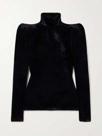 Balenciaga Round Shoulder Turtleneck at Net a Porter