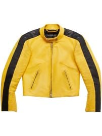 Balenciaga Shrunk Racer Jacket - at Farfetch