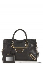 Balenciaga Small Classic Metallic Edge City Leather Tote at Nordstrom