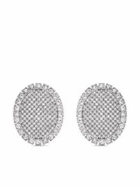 Balenciaga Spark Oval Earrings - at Farfetch