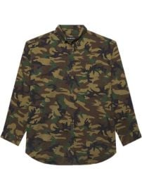 Balenciaga camouflage-print Shirt - at Farfetch