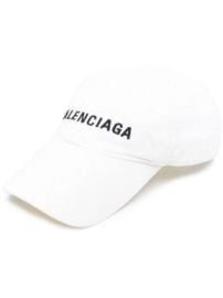 Balenciaga logo-embroidered Baseball Cap  - at Farfetch