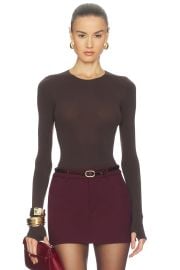 Ballet Crewneck Bodysuit at Revolve
