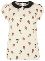 Balloon print top at Dorothy Perkins at Dorothy Perkins