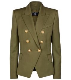 Balmain - Exclusive to   Wool blazer at Mytheresa