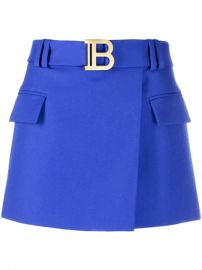 Balmain Belted Short Skirt - Farfetch at Farfetch