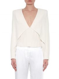 Balmain Cape Overlay Cady Top at Matches