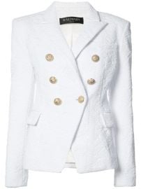 Balmain Double-breasted Blazer - Farfetch at Farfetch