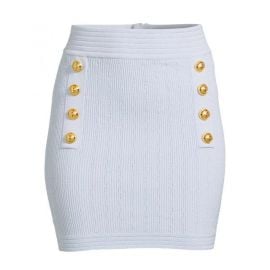 Balmain Knit skirt at Farfetch