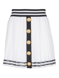 Balmain Pleated mini skirt at Farfetch