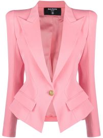 Balmain wide-lapel slim-fit Blazer - at Farfetch