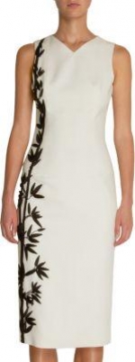 Bamboo embroidered dress by LWren Scott at Barneys