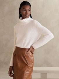 Banana Republic Chiara Cashmere Turtleneck Sweater at Banana Republic