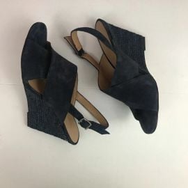 Banana Republic Cross Band Wedge Sandal at eBay