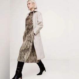 Banana Republic Dresses Banana Republic Oversized Snakeprint Midi Shirtdress Poshmark at Poshmark