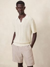 Banana Republic Giorgio Linen Cotton Sweater at Banana Republic